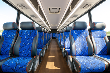 Jonesboro Charter Bus Inside