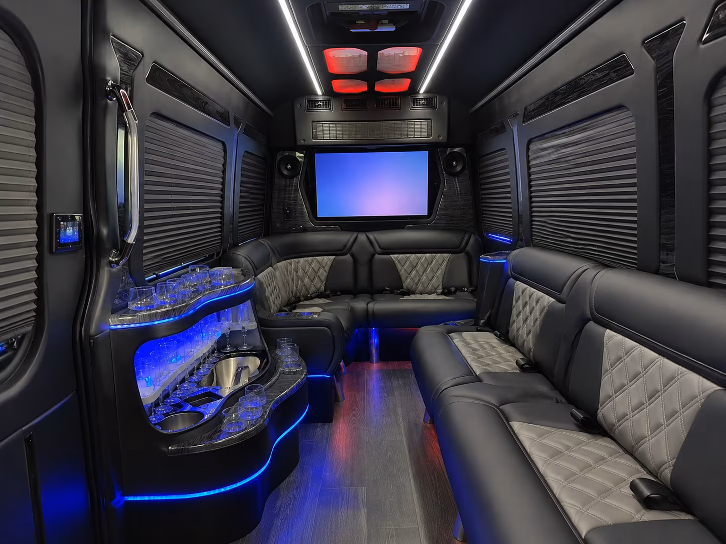 away game buses for high school teams and fan groups across northeast arkansas