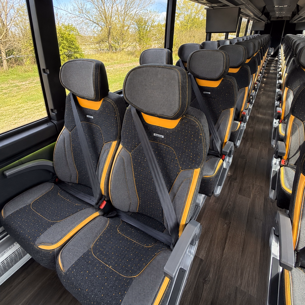 jonesboro charter bus interior
