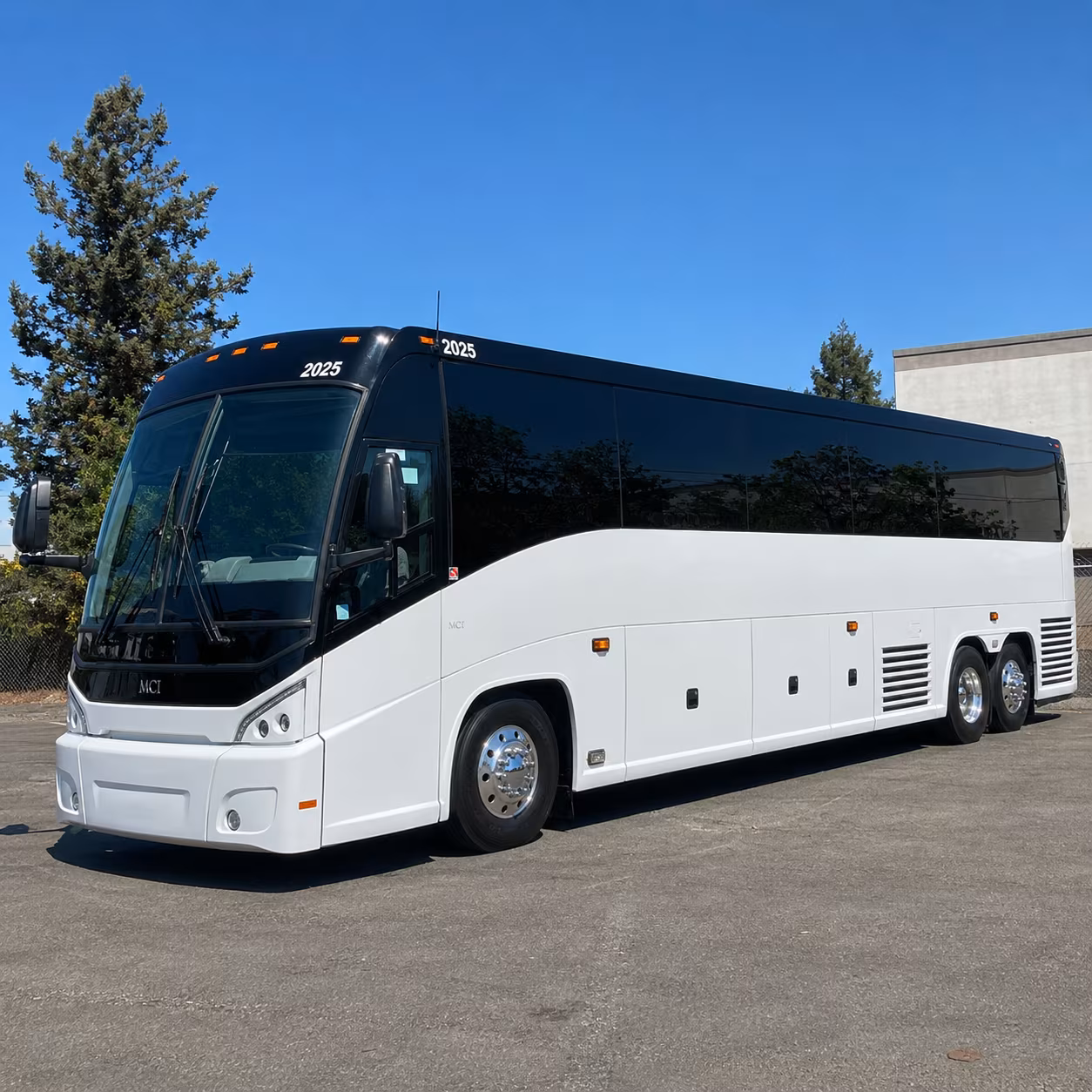 jonesboro charter bus rental exterior